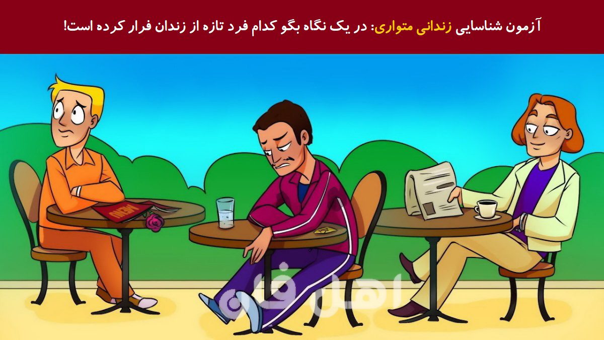 آزمون شناسایی زندانی متواری