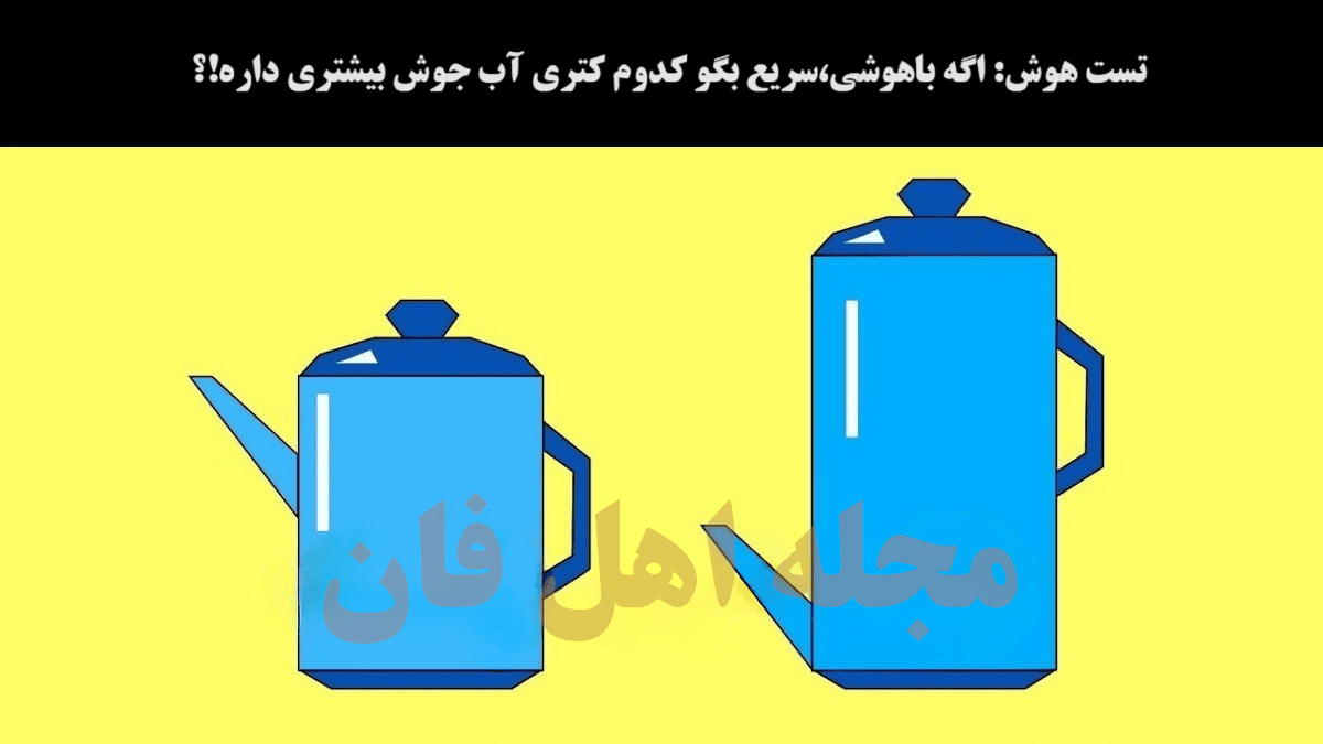 تست هوش با کتری