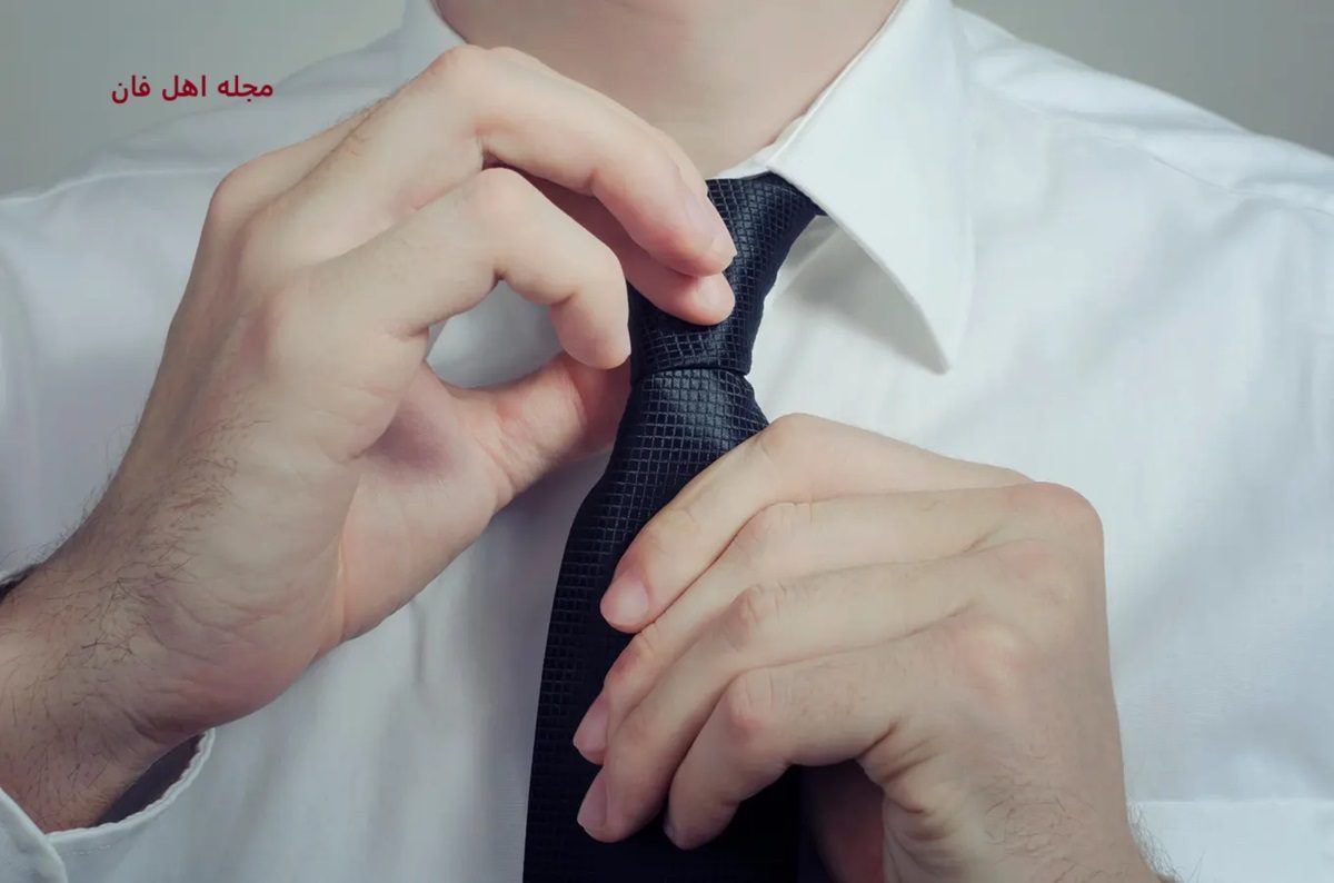 بستن کراوات برای بدن مضر است