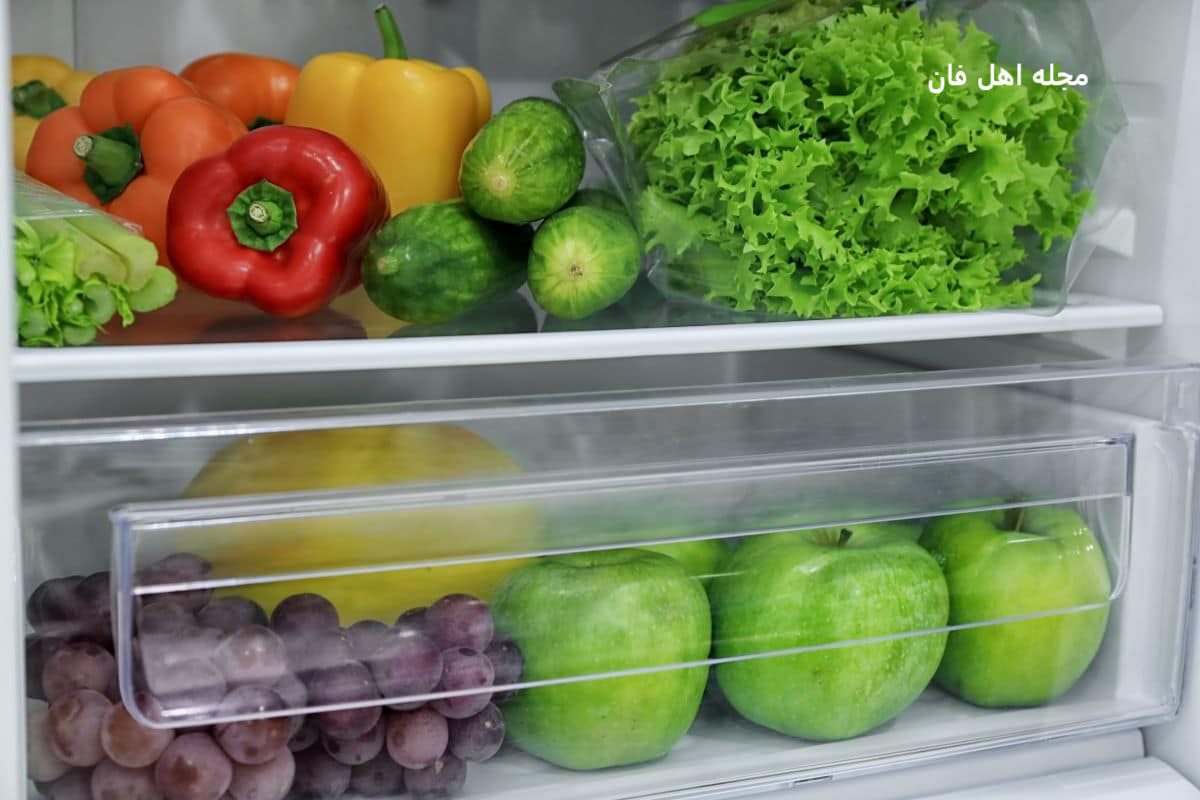 راز نگهداری بهتر میوه و سبزیجات کنار هم