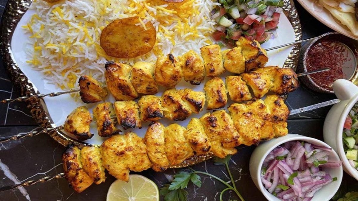مزه دار کردن جوجه کباب
