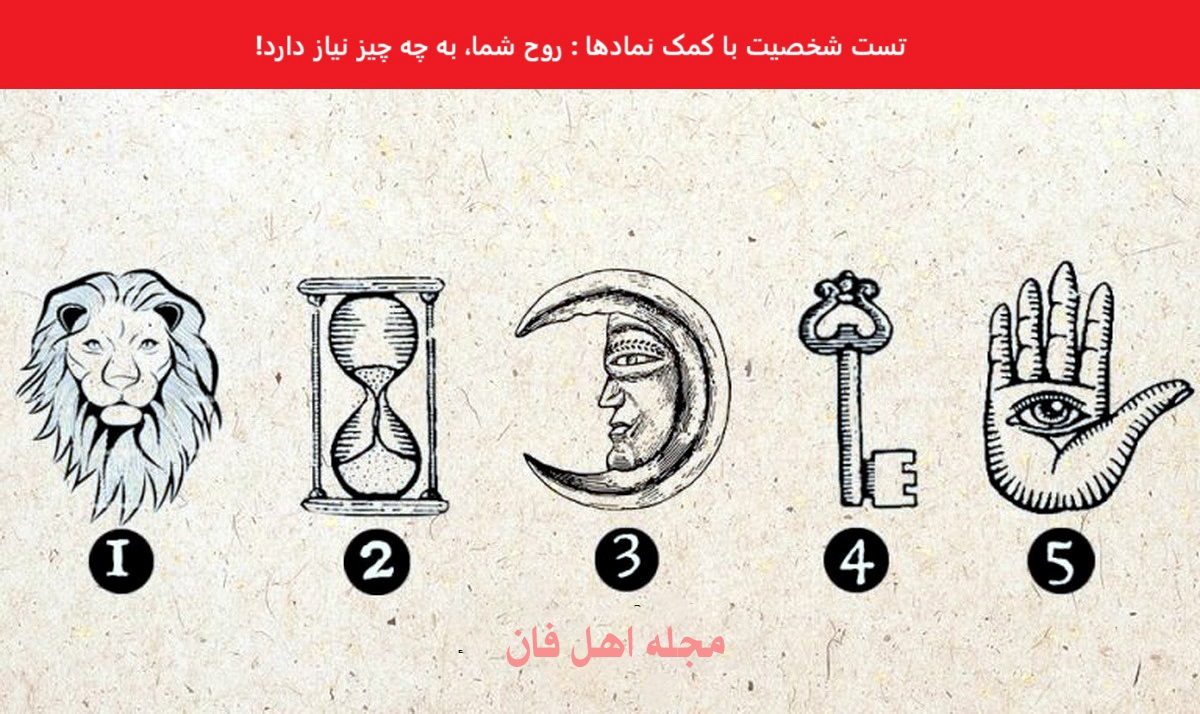 تست شخصیت با کمک نمادها