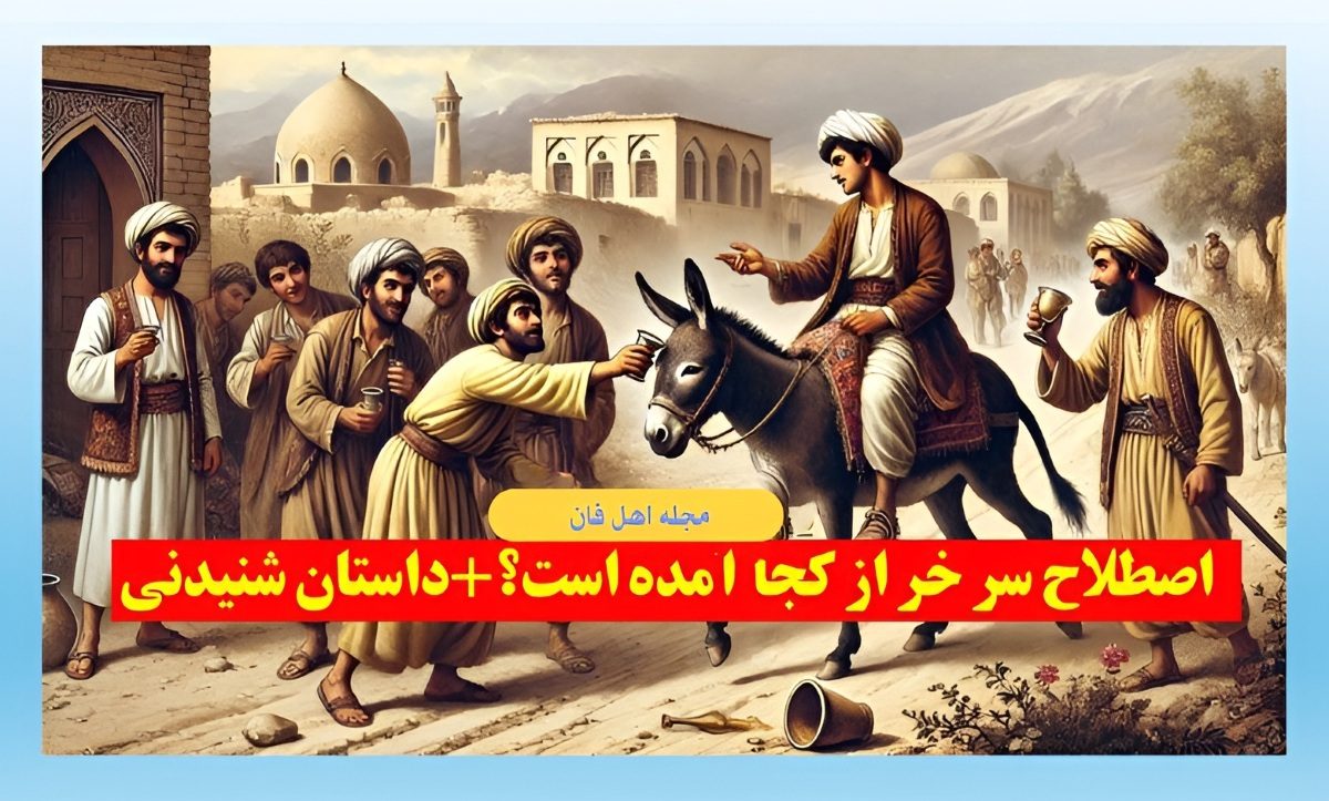 داستان اصطلاح سر خر