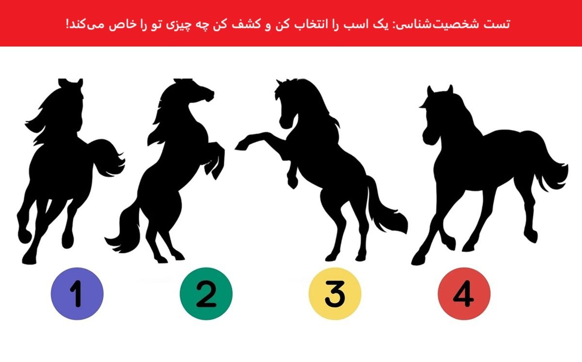تست شخصیت با سایه اسب
