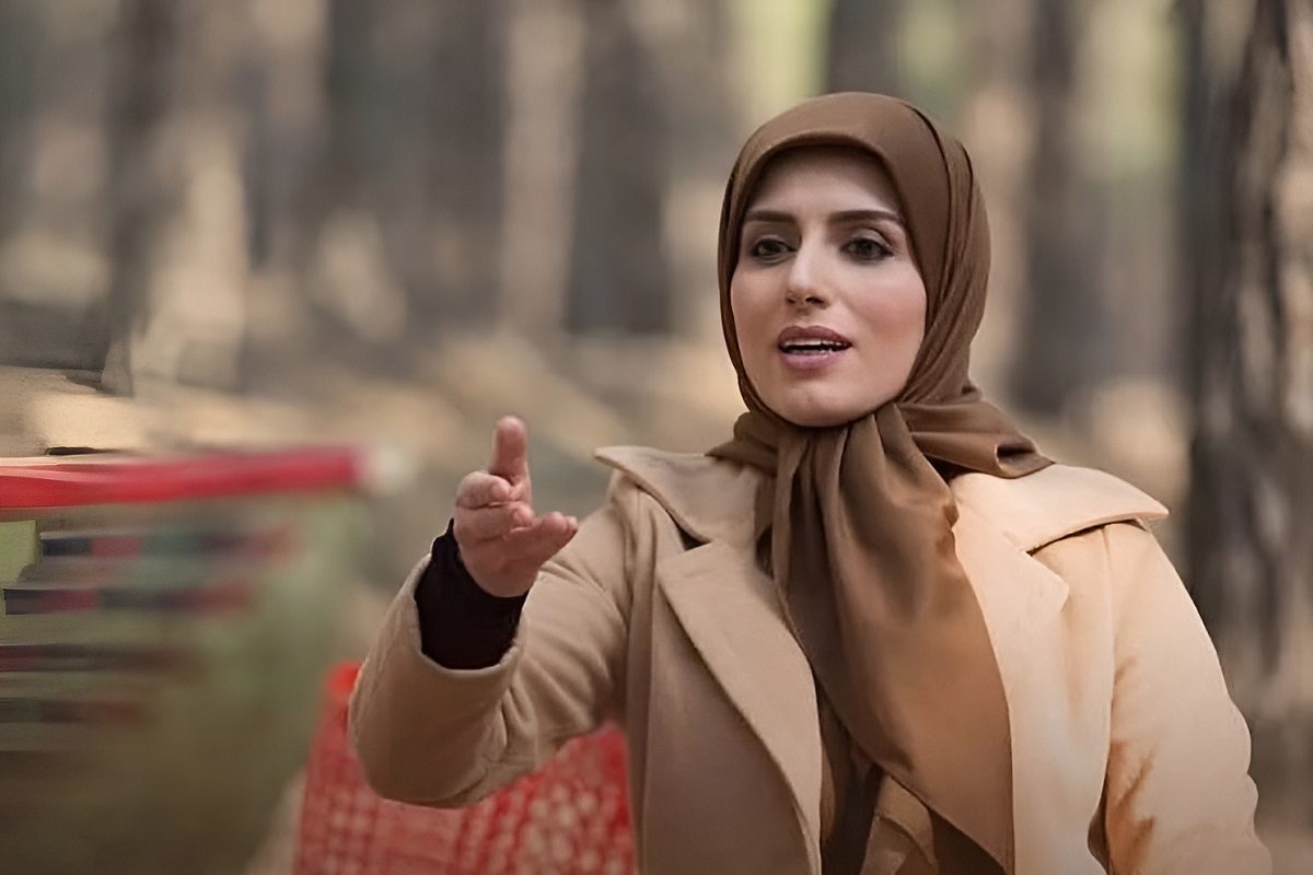 عکس زیبای رها خدایاری بازیگر سریال لحظه گرگ و میش بیرون از سریال