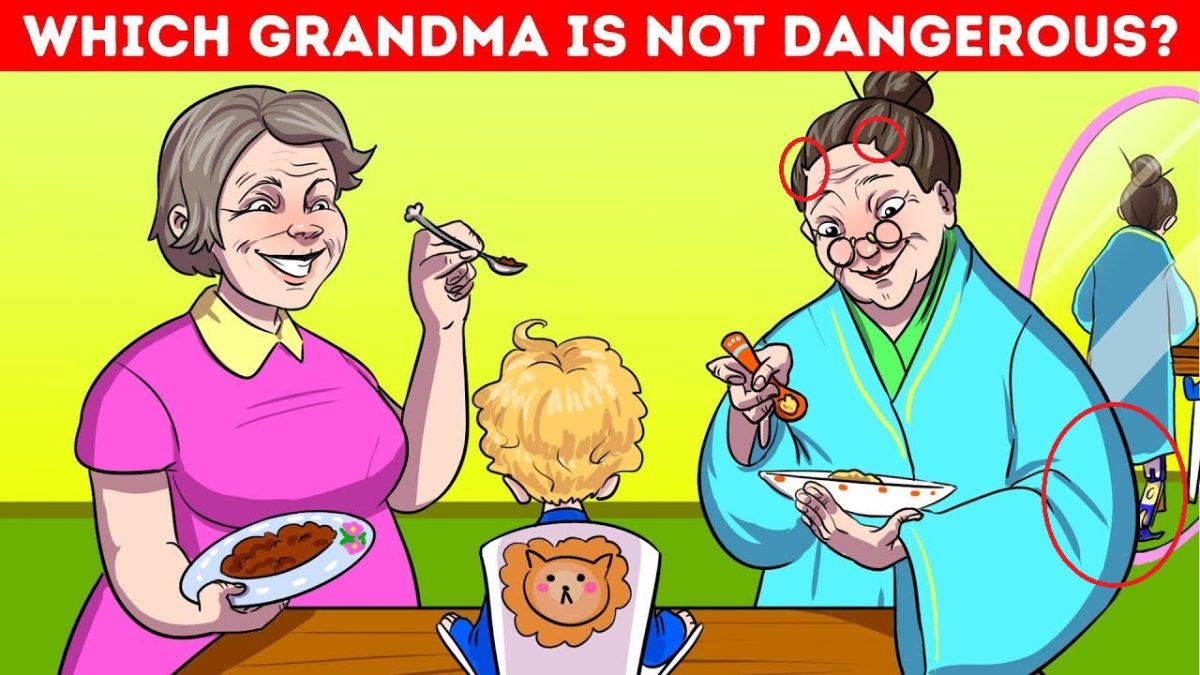 جواب تست هوش مادربزرگ خطرناک