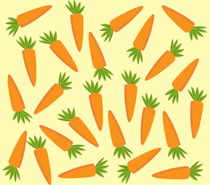 تست بینایی هویج متفاوت سوال اصلی