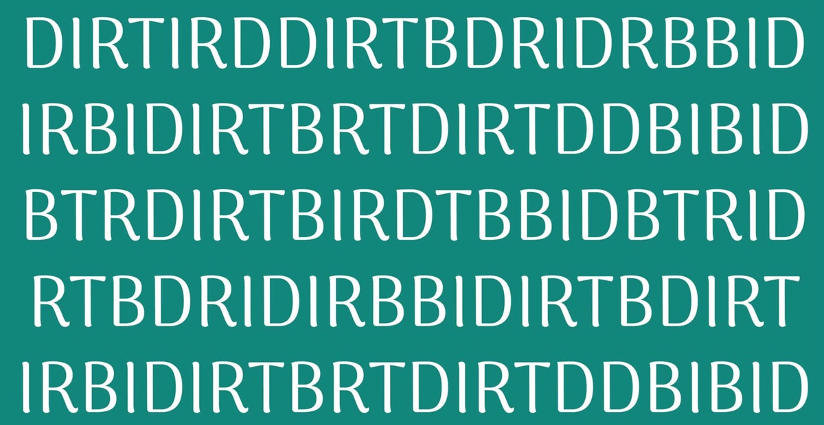 سوال تصویری شناسایی کلمه BIRD-1