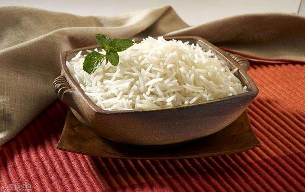 کاهش وزن در یک هفته-خوردن برنج با سبزیجات
