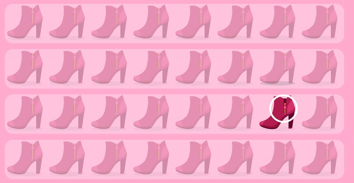 آزمون شناسایی با کفش زنانه متفاوت-2