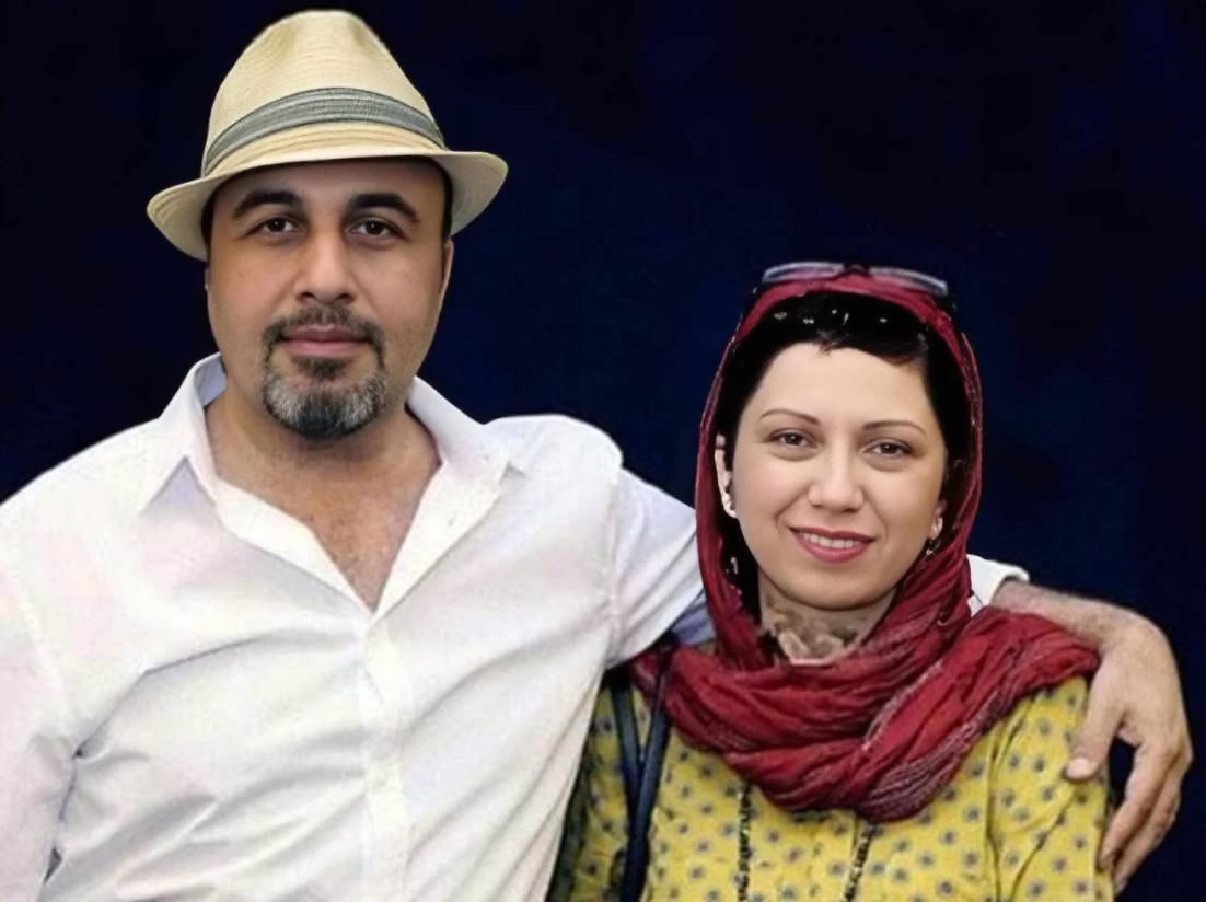 عکس خانوادگی بازیگران خانه به دوش-رضا عطاران و همسرش