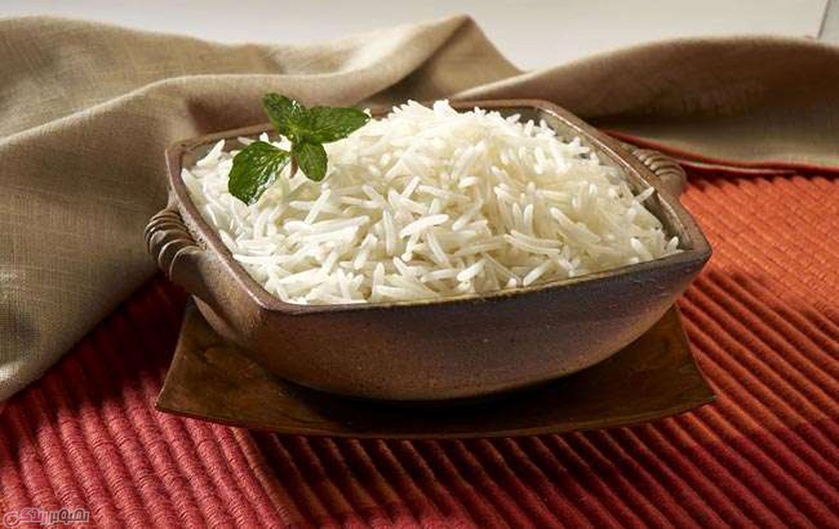 کاهش وزن در یک هفته-خوردن برنج با سبزیجات