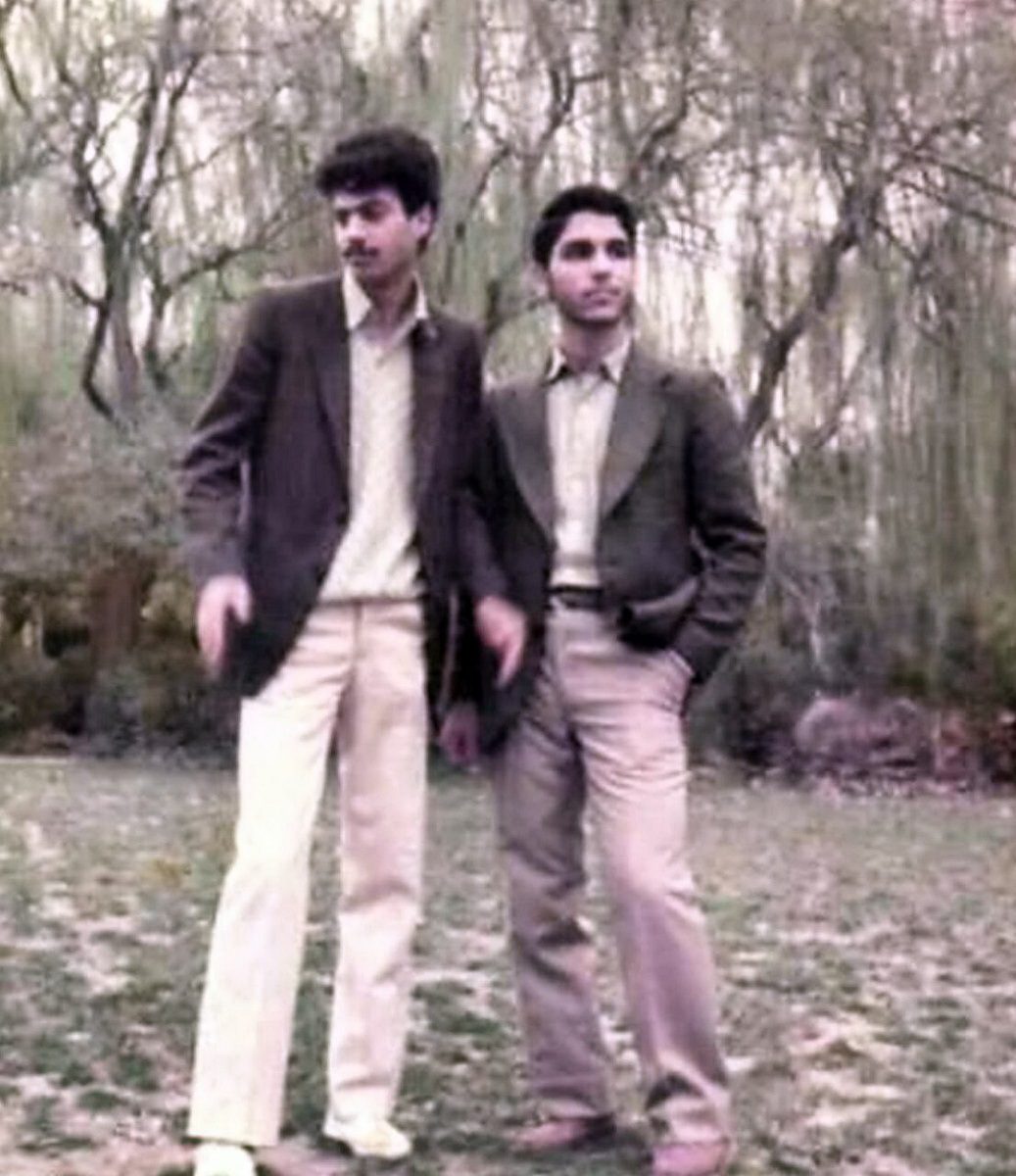 مهران مدیری در جوانی