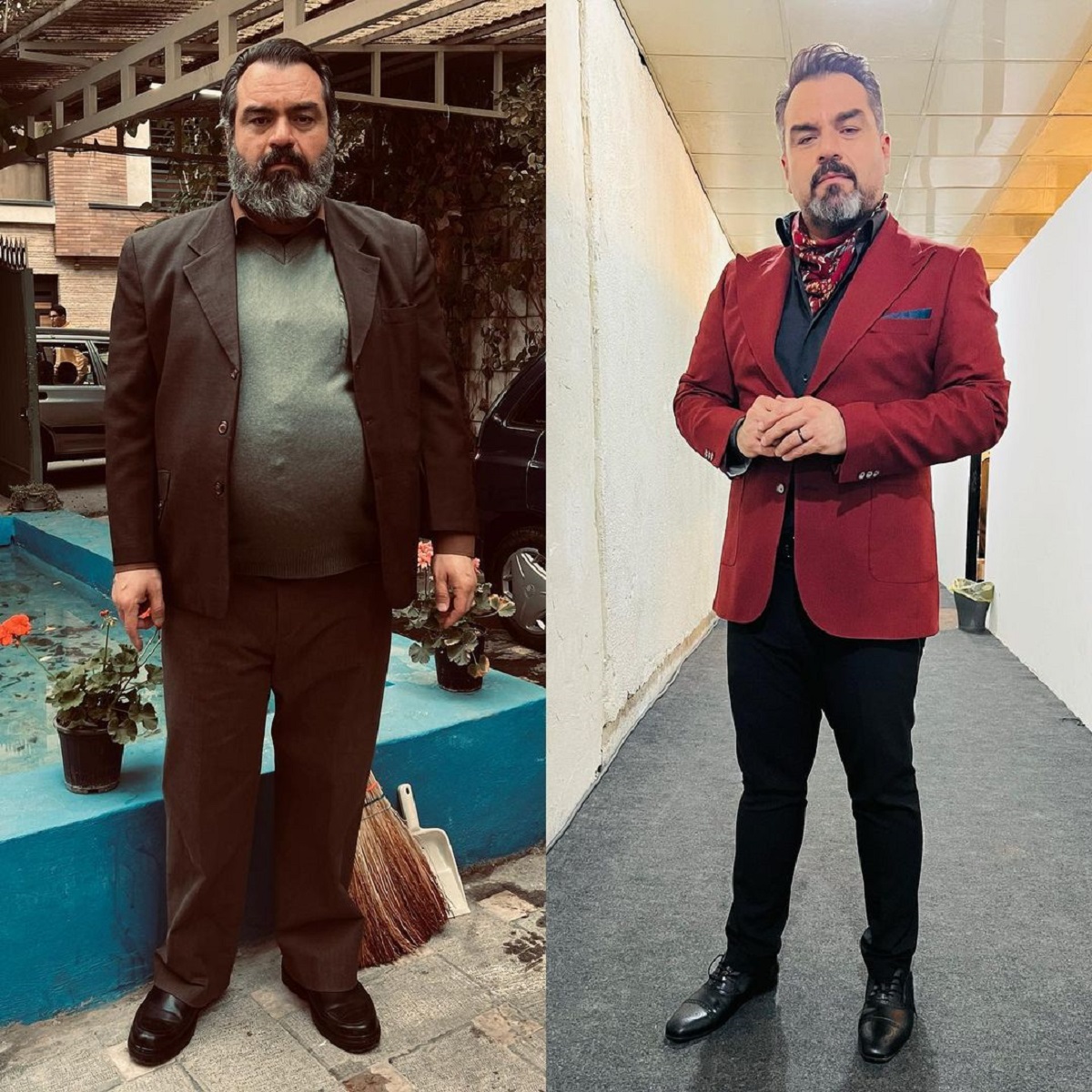 بازیگران مرد ایرانی که از چاقی به لاغری رسیدن-شهرام قائدی