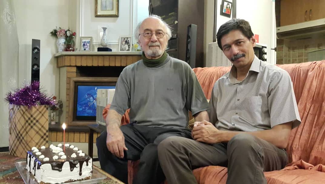 پرویز پورحسینی و پسرش