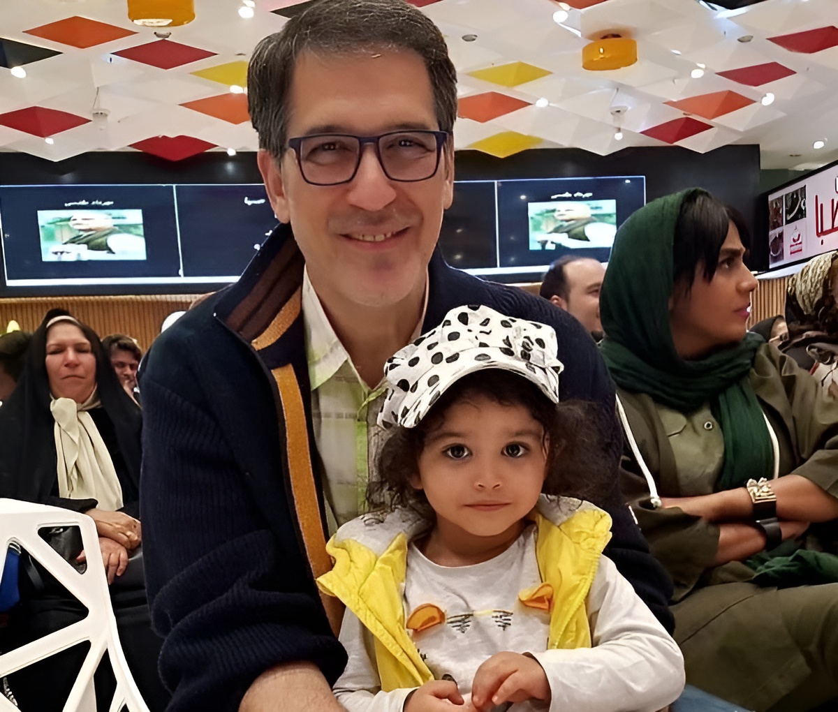 فرهاد جم و دخترش