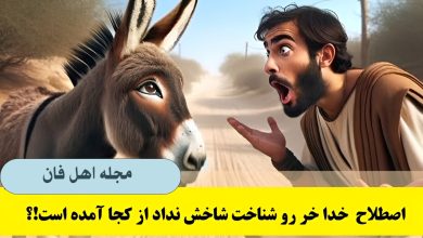 حکایت خدا خر رو شناخت شاخش نداد