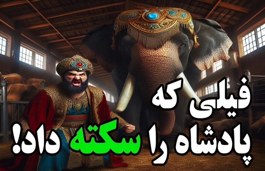 پادشاه با انصاف و تربیت فیل-2