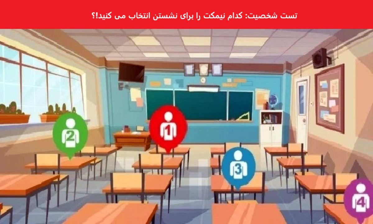 درباره تست شخصیت با انتخاب نیمکت