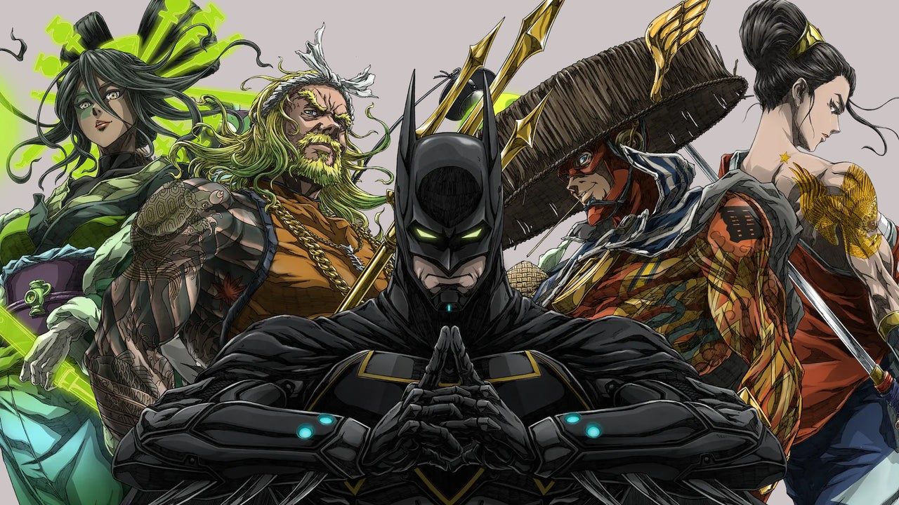 انیمه batman ninja vs yakuza league