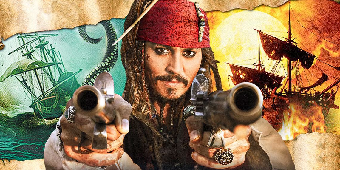 جانی دپ   فیلم های pirates of the caribbean