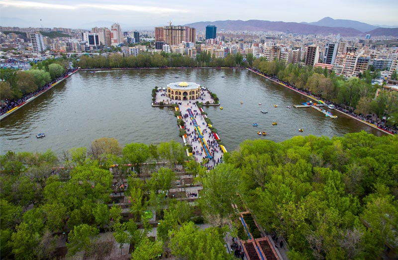 ائل گلی تبریز؛ منبع عکس: tabriz.ir؛ عکاس: نامشخص