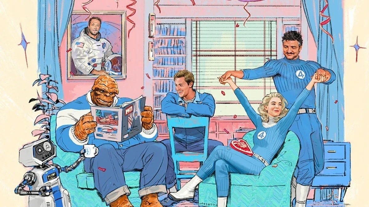 اولین کانسپت آرت‌های فیلم The Fantastic Four: First Steps منتشر شد - گیمفا