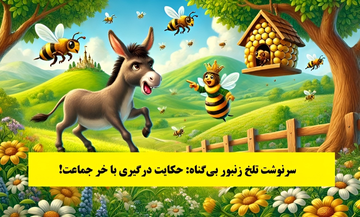 سرنوشت تلخ زنبور بی گناه