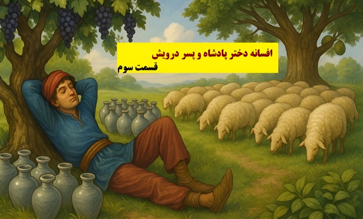 افسانه دختر پادشاه و پسر درویش بخش سوم