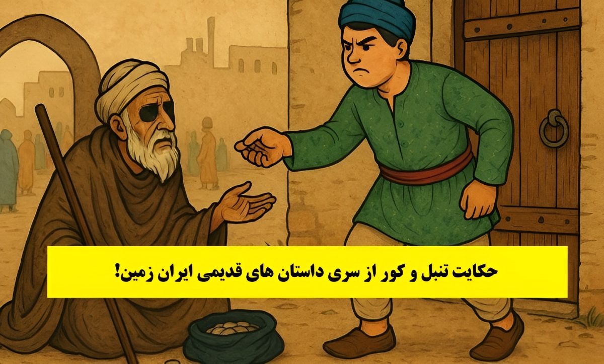 حکایت تنبل و کور