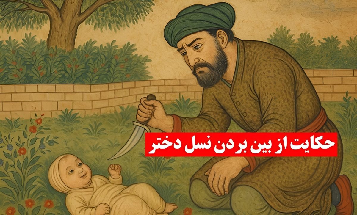حکایت جالب از بین بردن نسل دختر