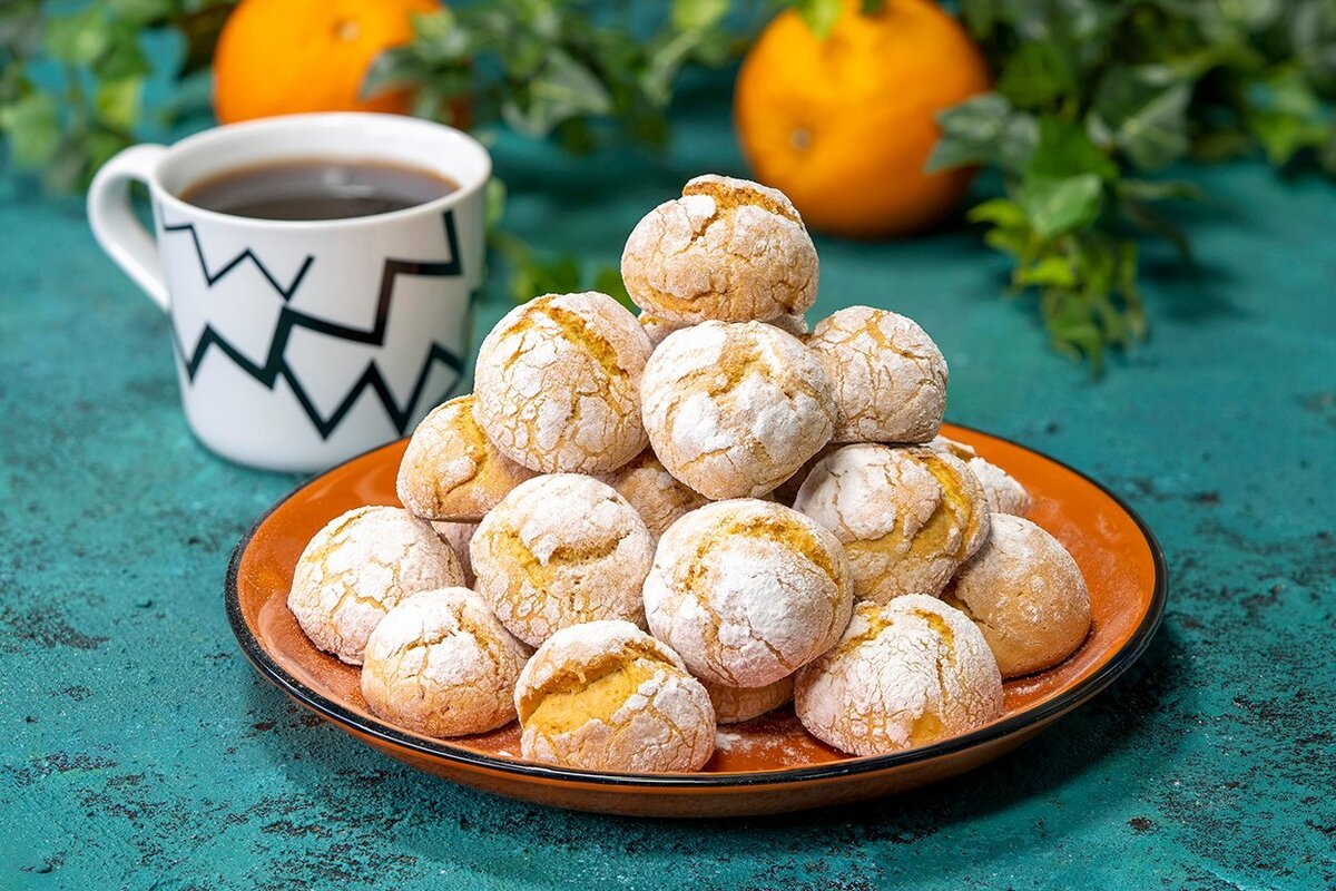 طرز تهیه کلوچه پرتقالی