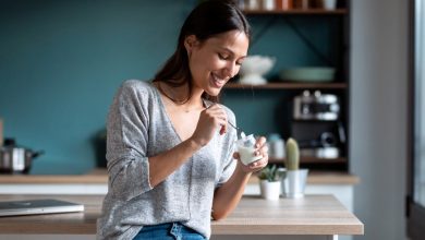 آرامش بدن با مصرف ماست